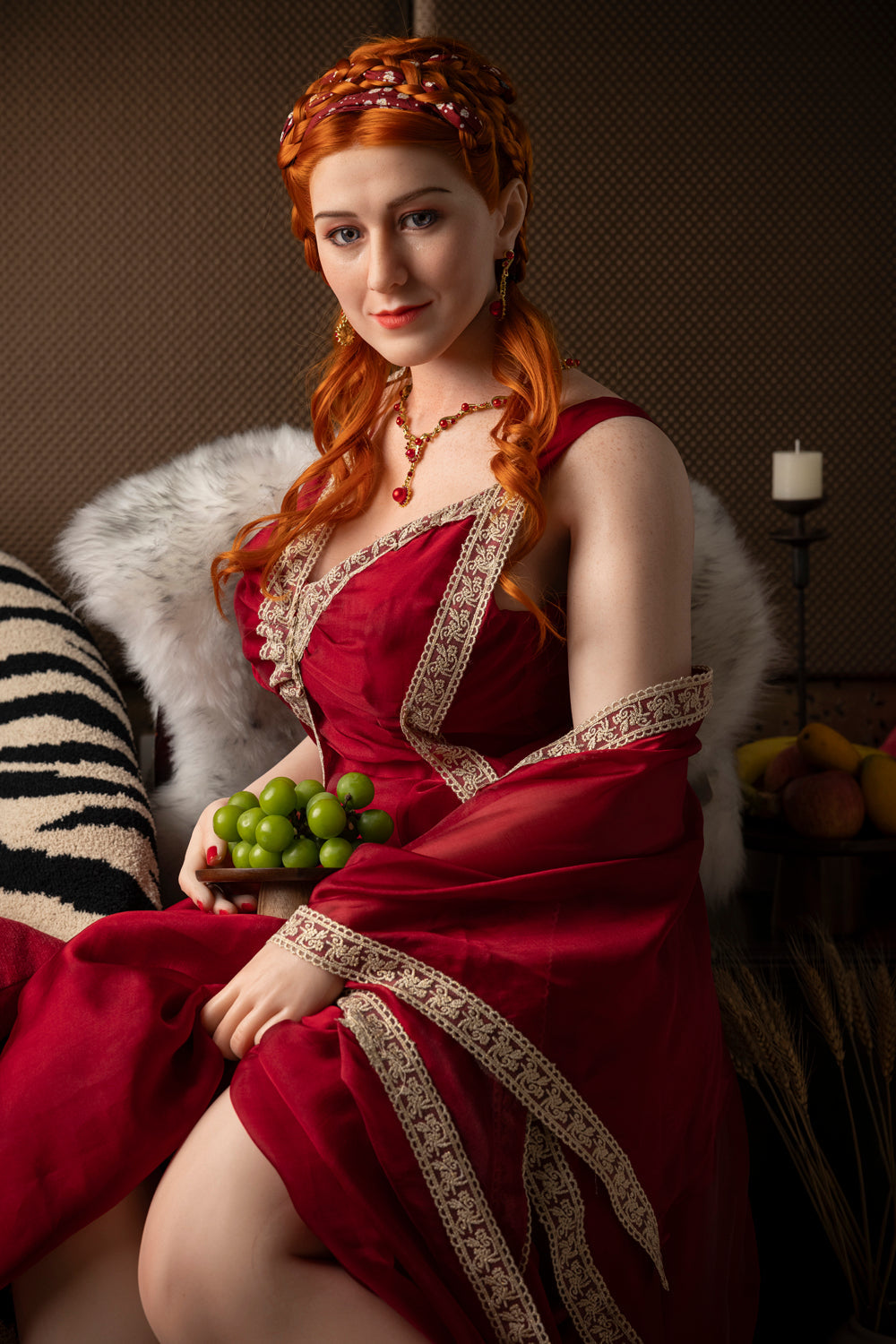 165cm/5ft5 G-cup BBW Big Booty Silicone Head Sex Doll – Lucretia Starpery