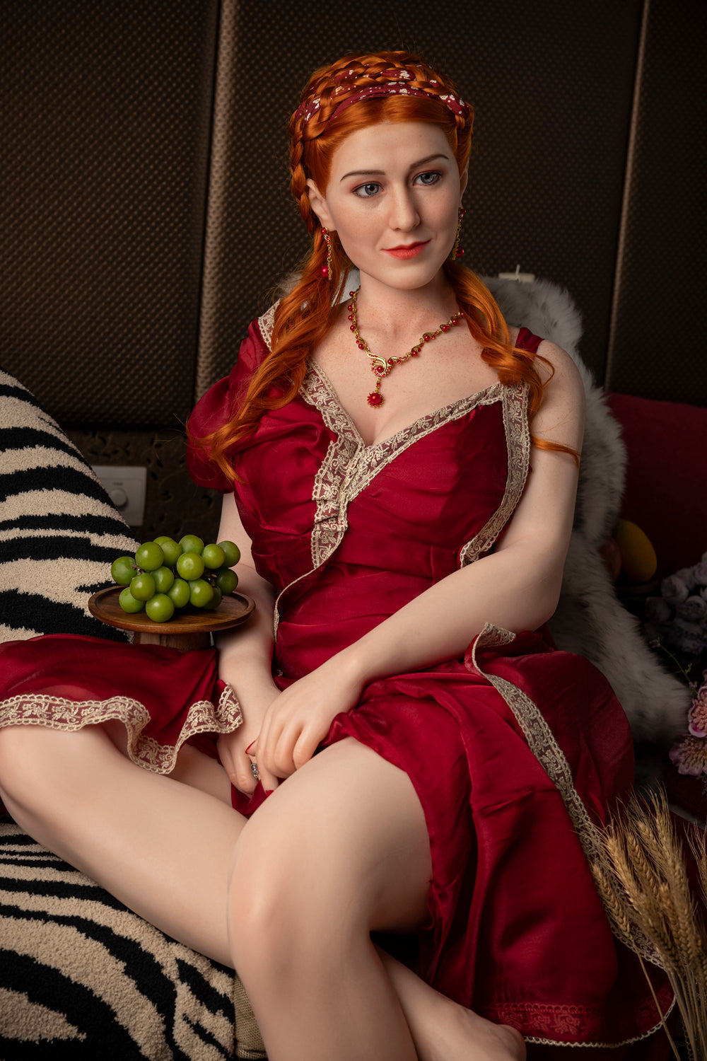 165cm/5ft5 G-cup BBW Big Booty Silicone Head Sex Doll – Lucretia Starpery