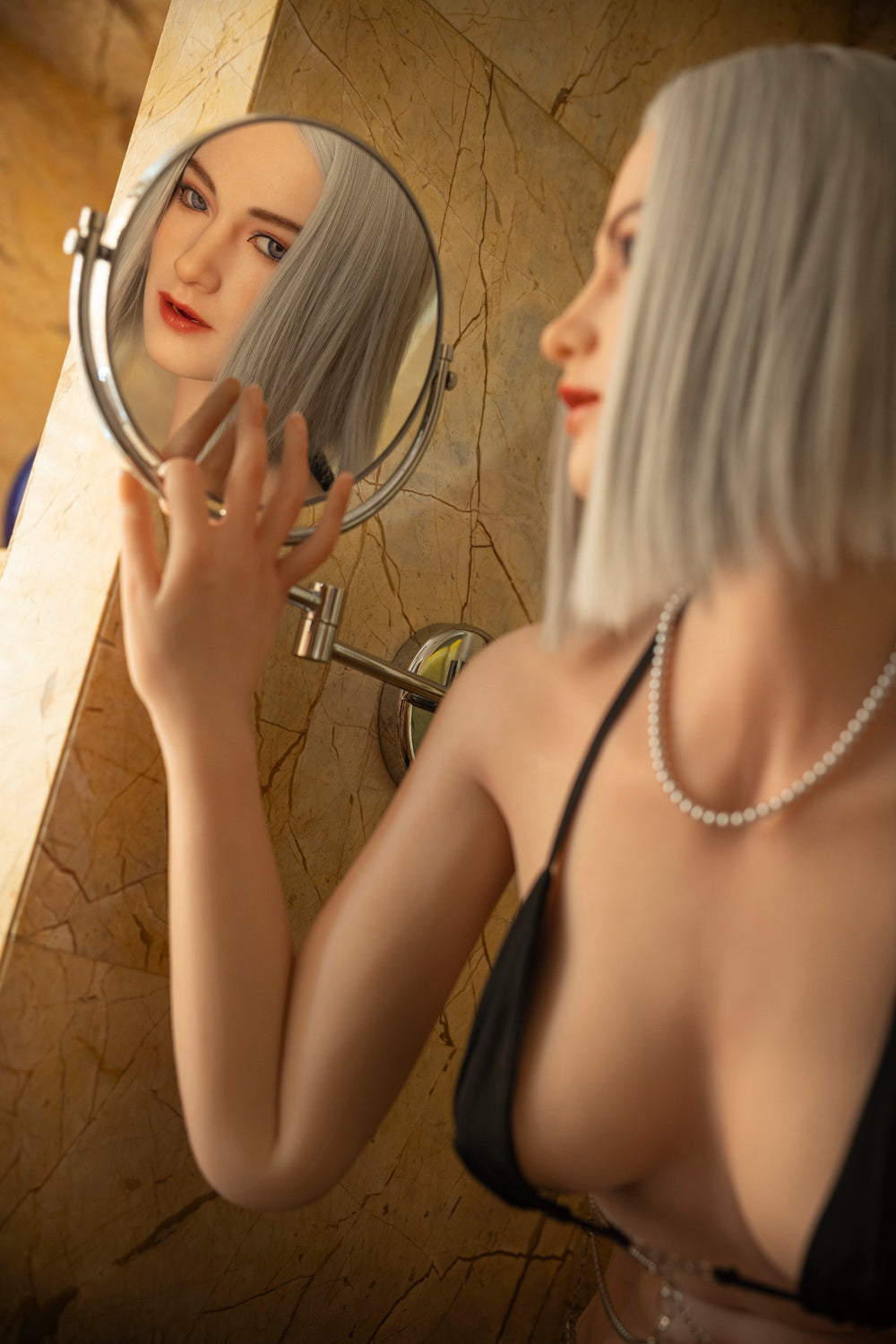 176cm/5ft9 C-cup Silicone Sex Doll – GiGi ROS Head Starpery