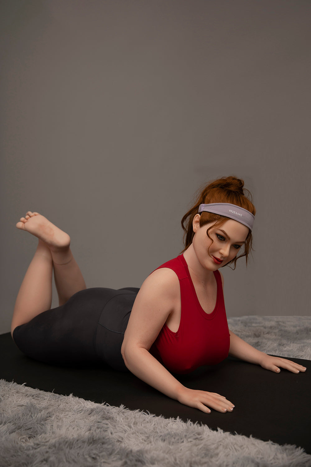 161cm/5ft3 H-cup Bear Hugging BBW Big Booty Silicone Head Sex Doll – I Torso Starpery