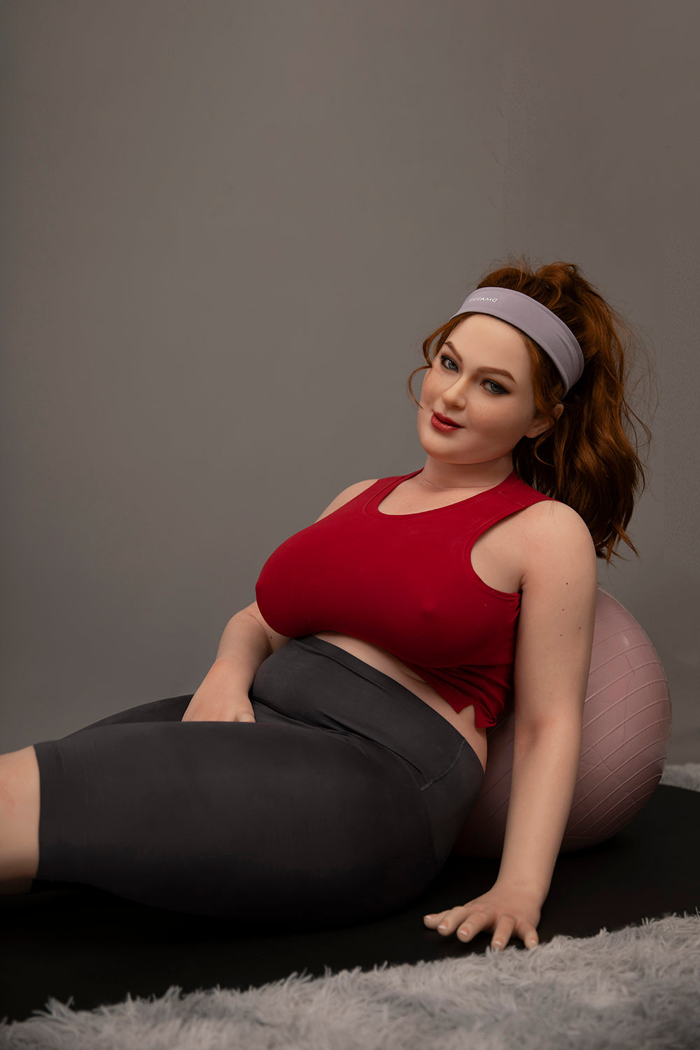 161cm/5ft3 H-cup Bear Hugging BBW Big Booty Silicone Head Sex Doll – I Torso Starpery