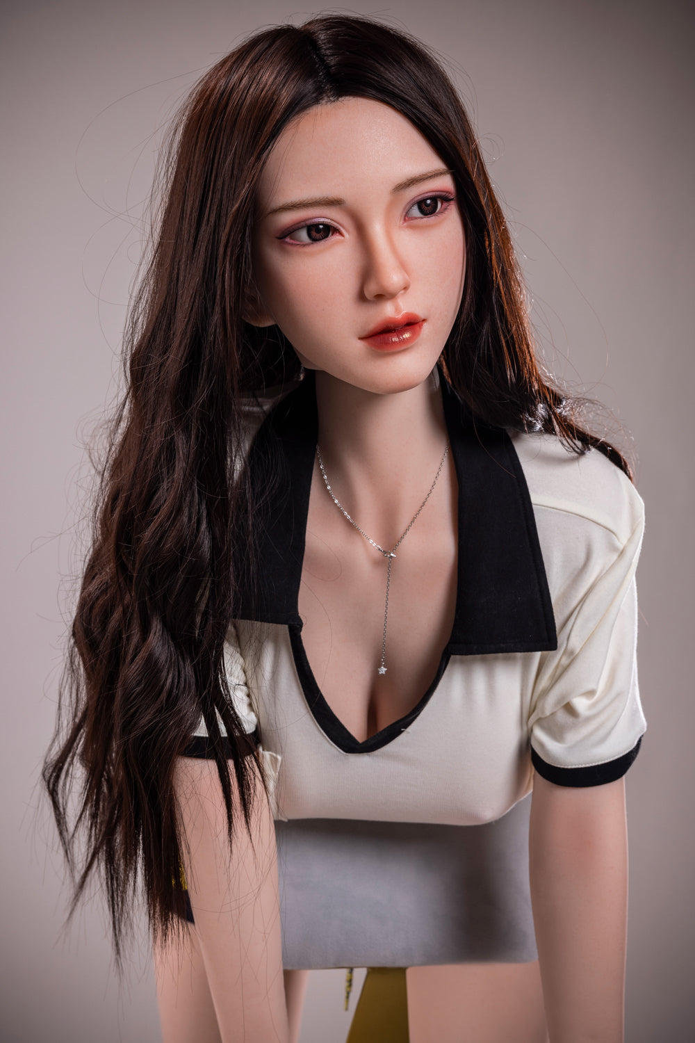 US In Stock - 170cm/5ft7 D-cup Silicone Head Sex Doll - C47 JX