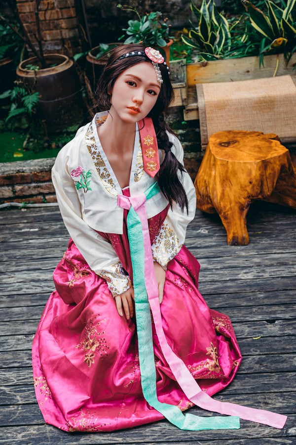 163cm/5ft4 G-cup Silicone Head Sex Doll – Jin Starpery