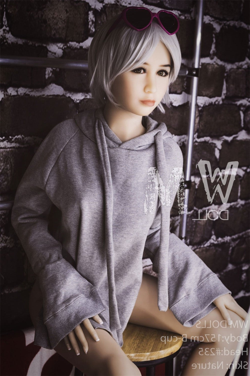 157cm/5ft2 B-Cup Cute TPE Sex Doll with #235 Head WM