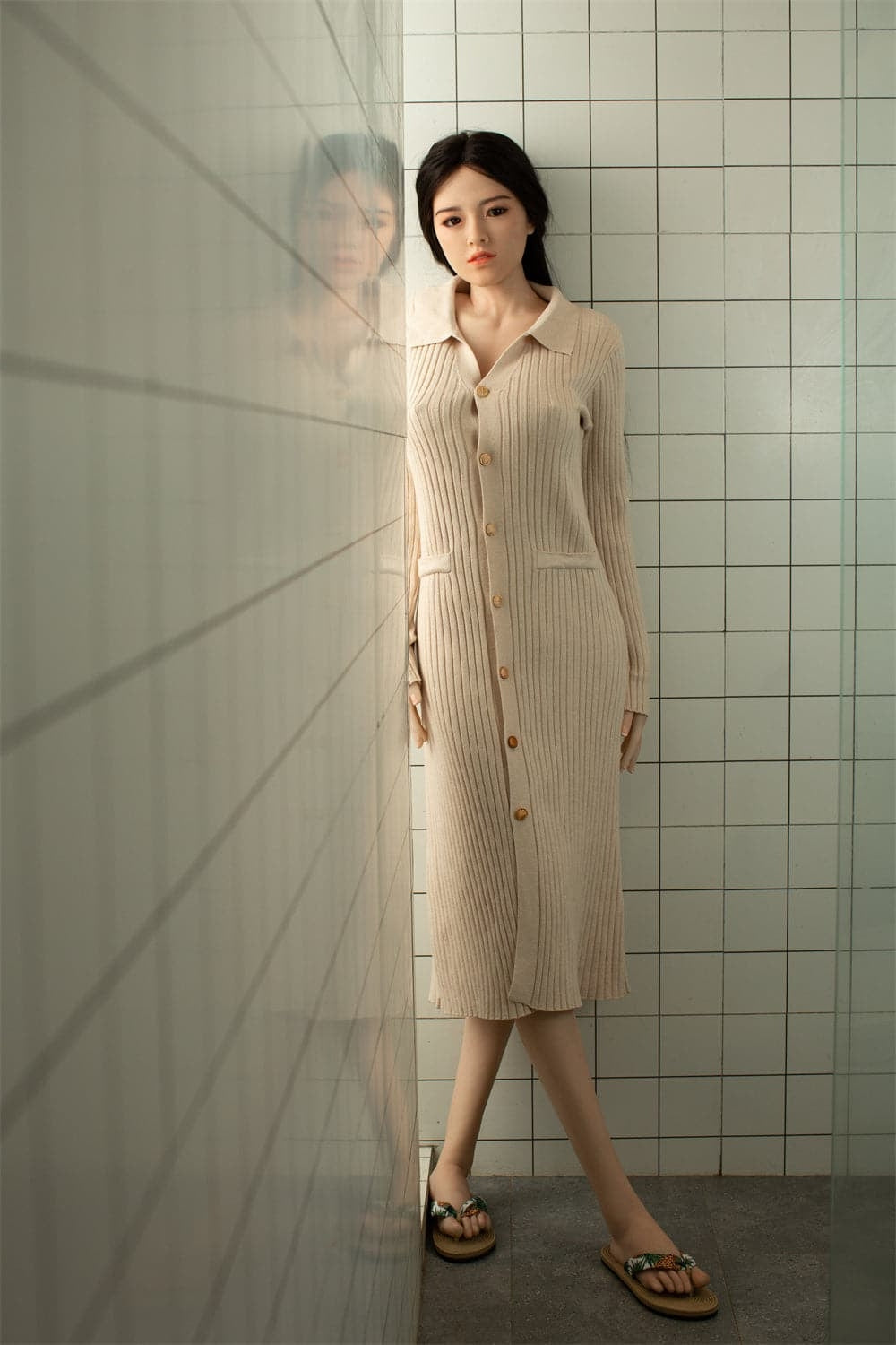 171cm/5ft7 C-cup Asian Silicone Head Sex Doll – Irina Starpery