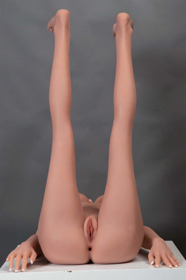 157cm/5ft2 E-cup Skinny Hybrid Sex Doll - AB25 Silicone Head + TPE Body Aibei