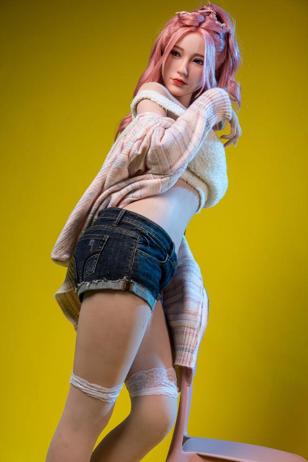 170cm/5ft7 D-Cup Hybrid/ Silicone Sex Doll A60 - Boa JX