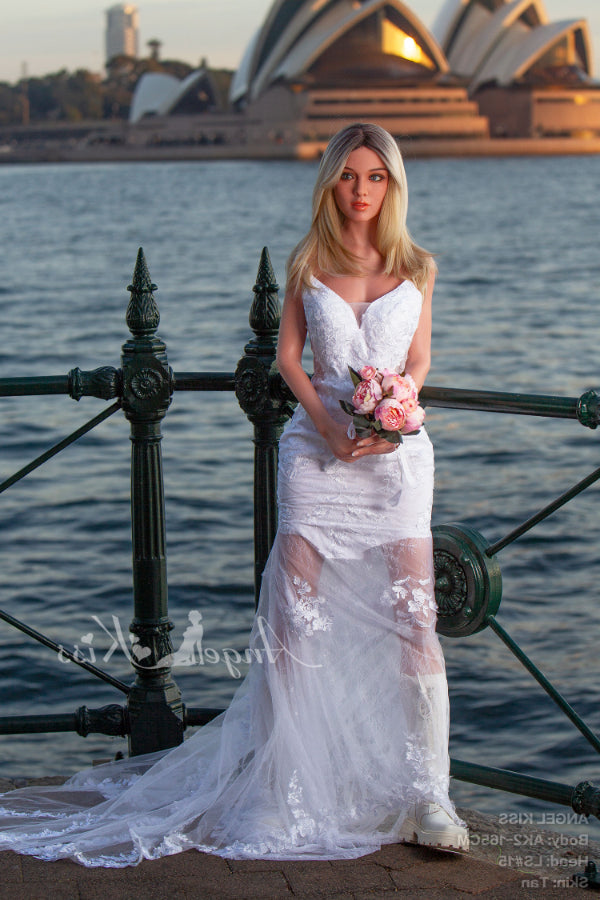 165cm/5ft5 D-cup Silicone Mature Sex Doll – LS#15 Angelkiss