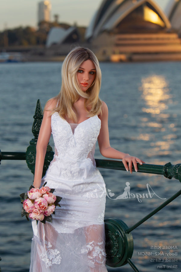 165cm/5ft5 D-cup Silicone Mature Sex Doll – LS#15 Angelkiss