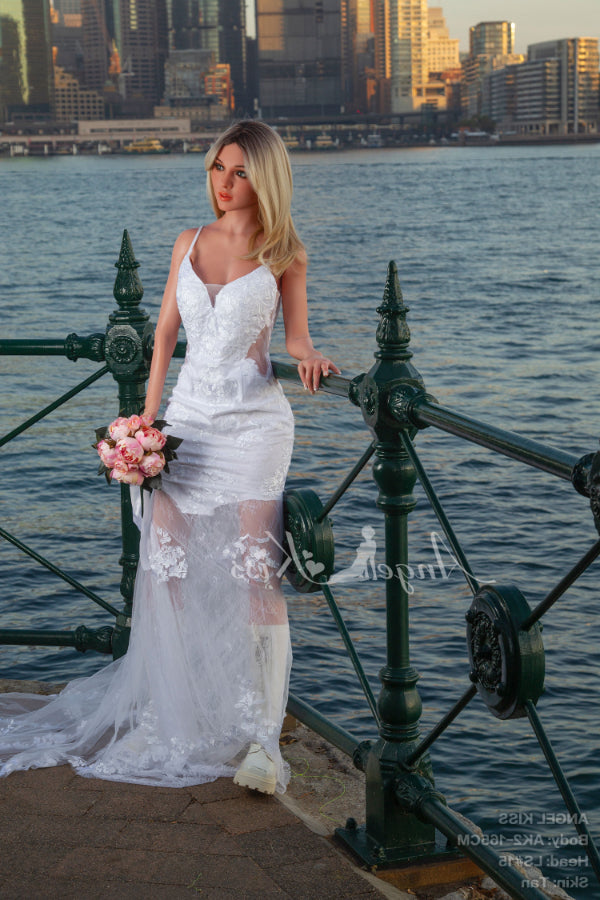 165cm/5ft5 D-cup Silicone Mature Sex Doll – LS#15 Angelkiss