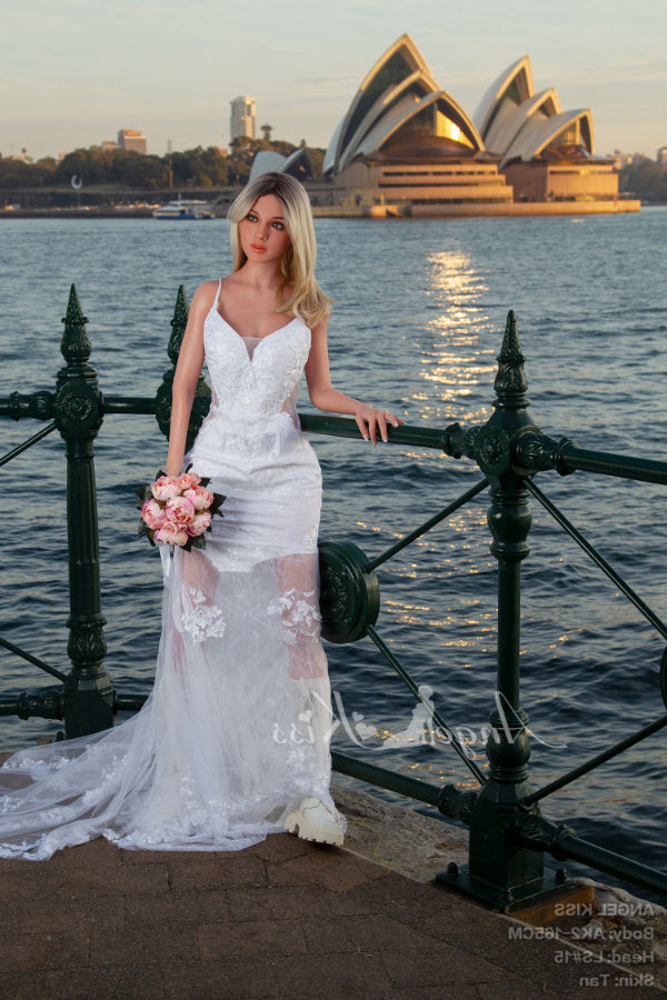 165cm/5ft5 D-cup Silicone Mature Sex Doll – LS#15 Angelkiss