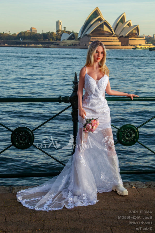 165cm/5ft5 D-cup Silicone Mature Sex Doll – LS#15 Angelkiss