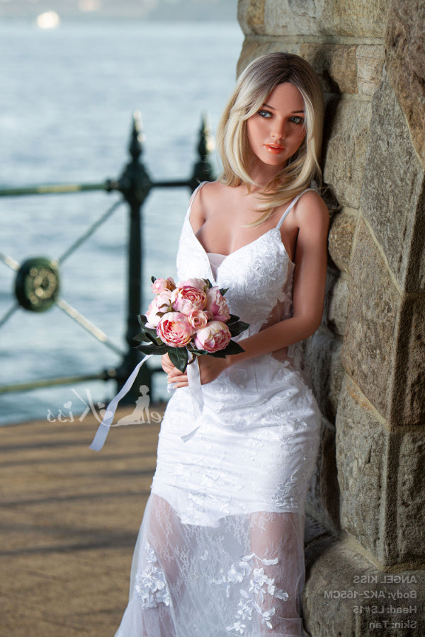 165cm/5ft5 D-cup Silicone Mature Sex Doll – LS#15 Angelkiss