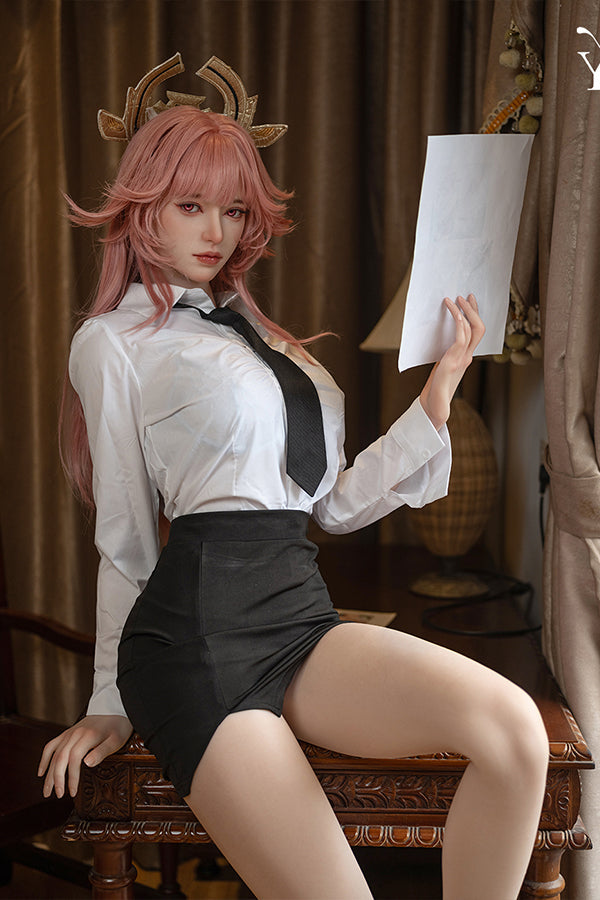 168cm/5ft6 F-Cup Silicone Head Sex Doll - Miko TOP-CYDOLL
