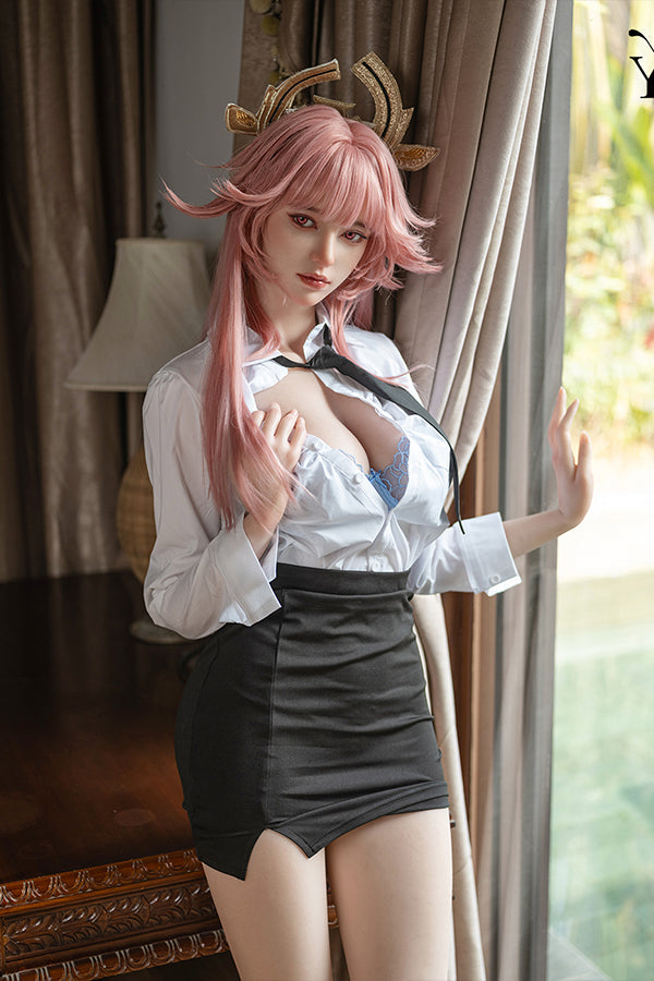 168cm/5ft6 F-Cup Silicone Head Sex Doll - Miko TOP-CYDOLL