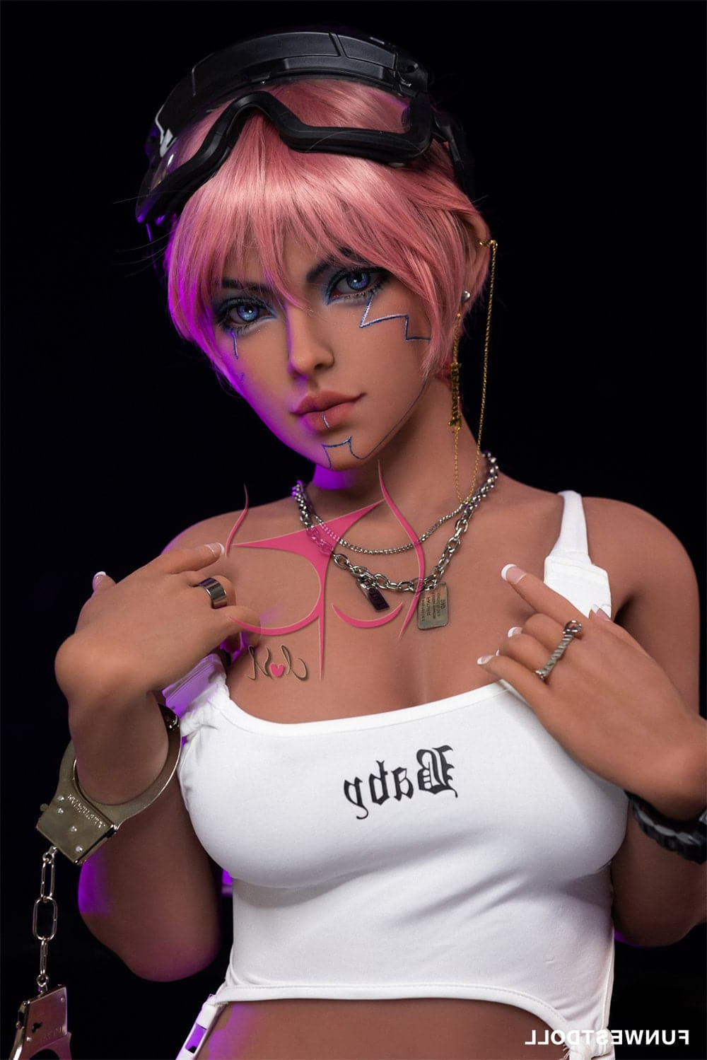 162cm/5ft4 F-Cup Cosplay Big Boobs Energetic Big Boobs Sex Doll TPE Funwest