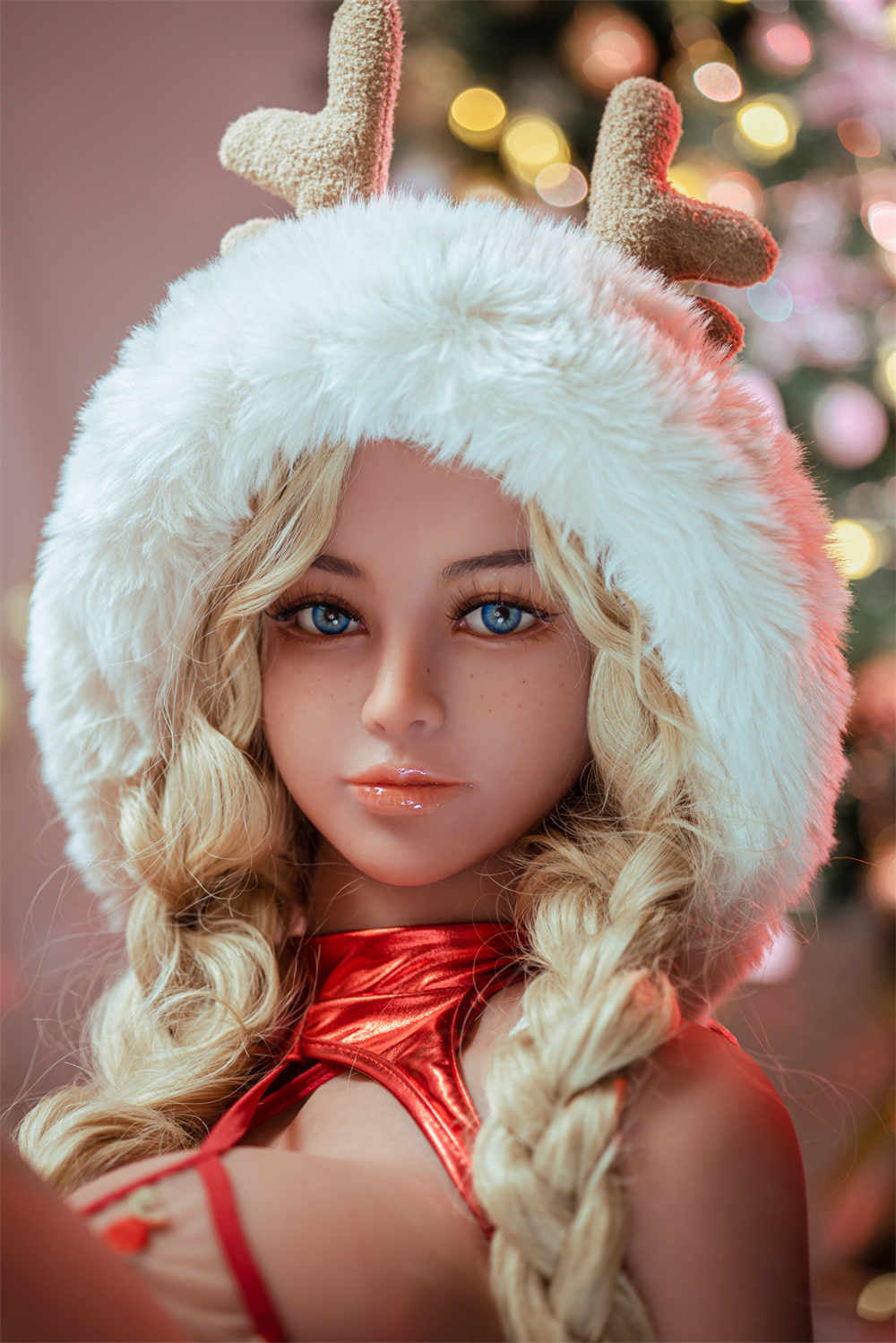 EU In Stock - 153cm/5ft M-cup Huge Boobs Chubby Sex Doll - #217 TPE Aibei