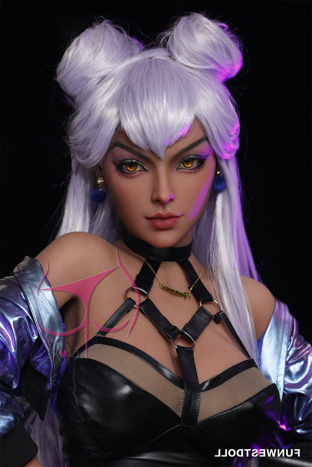 155cm/5ft1 F-Cup League of Legends Agony’s Embrace Evelynn Anime Sex D Torso TPE Funwest Doll