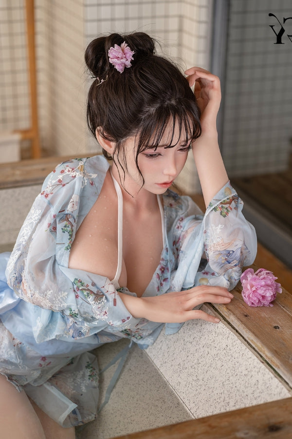 157cm/5ft2 D-Cup Silicone Head Sex Doll - Noa ROS 2 TOP-CYDOLL