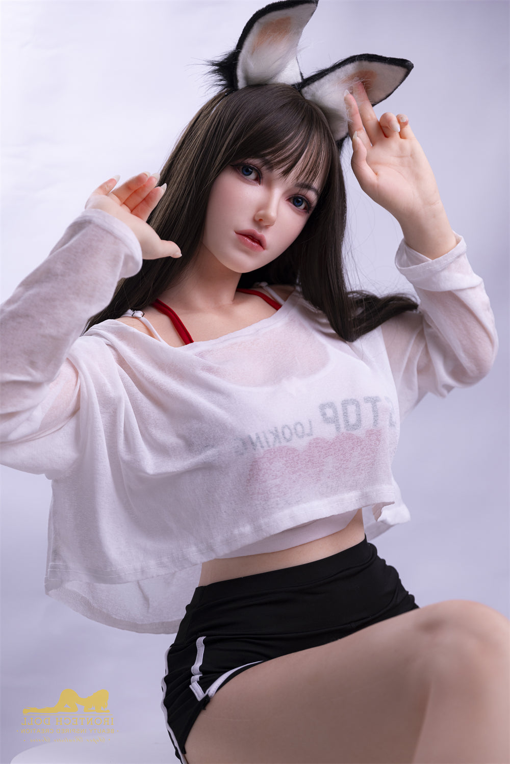 165cm/5ft5 G-Cup Japanese Bubble Butt Silicone Sex Doll - S41 Irontech