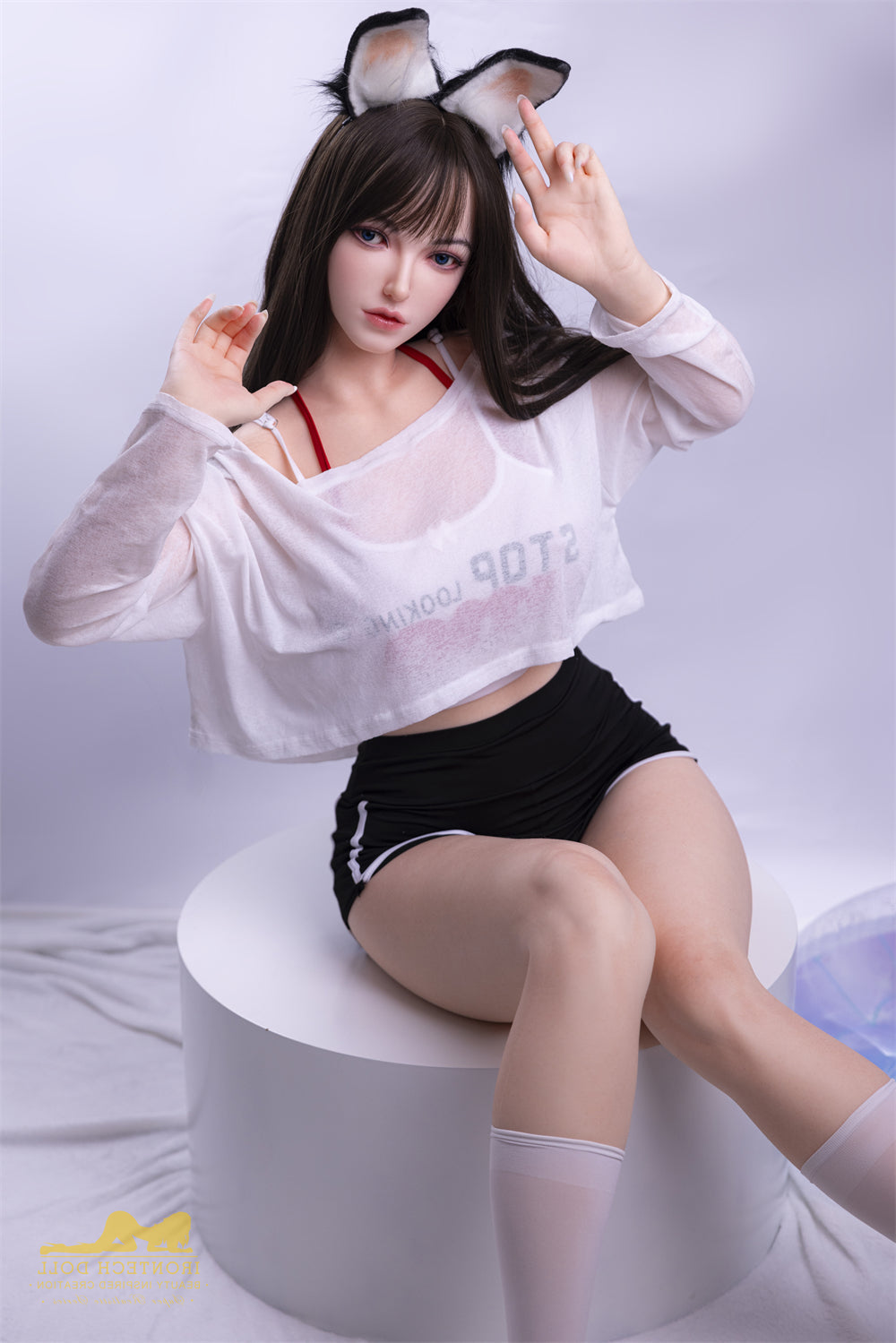 165cm/5ft5 G-Cup Japanese Bubble Butt Silicone Sex Doll - S41 Irontech
