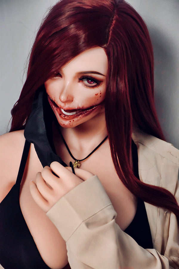 150cm/4ft11 Hentai Anime Silicone Sex Doll – Kurokawa Mio - ElsaBabe