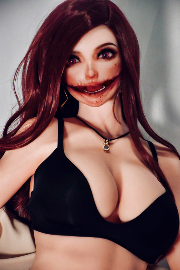 150cm/4ft11 Hentai Anime Silicone Sex Doll – Kurokawa Mio - ElsaBabe