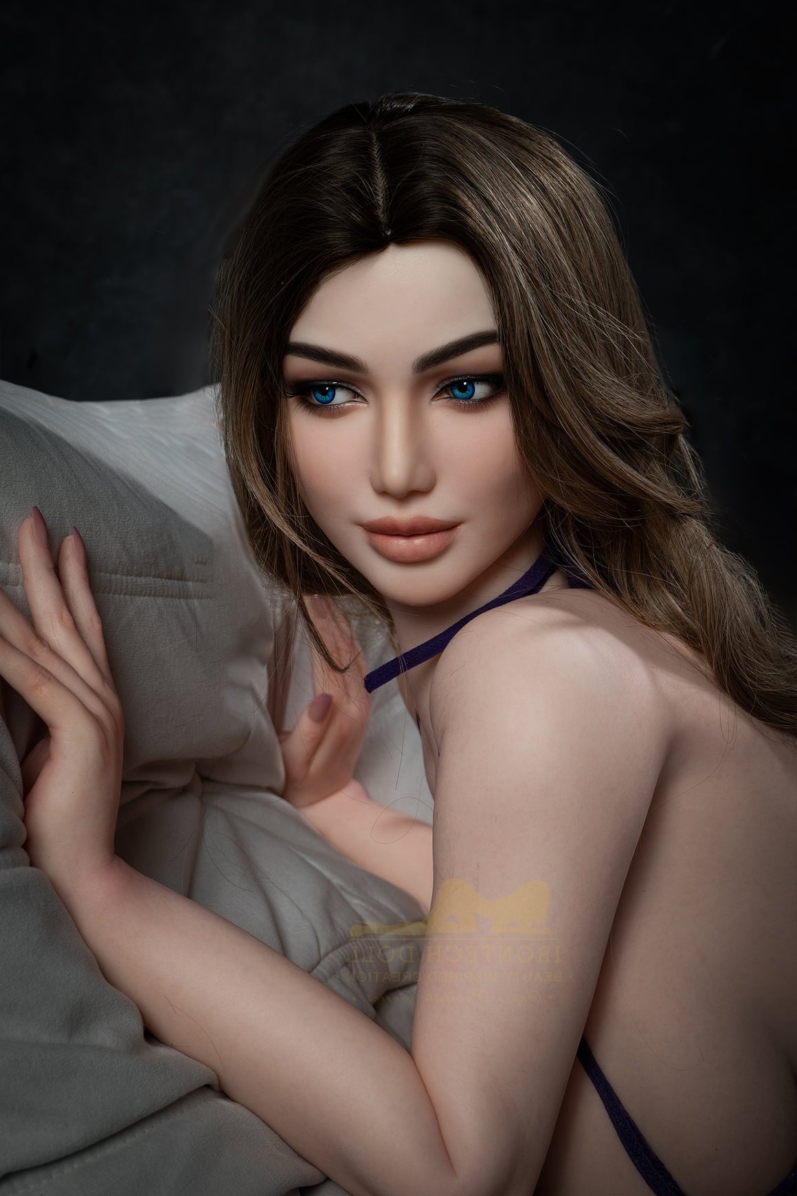 Us In Stock 160cm 5ft3 I Cup Huge Breast Bubble Butt Silicone Sex Doll S13 Celine - Torso Irontech