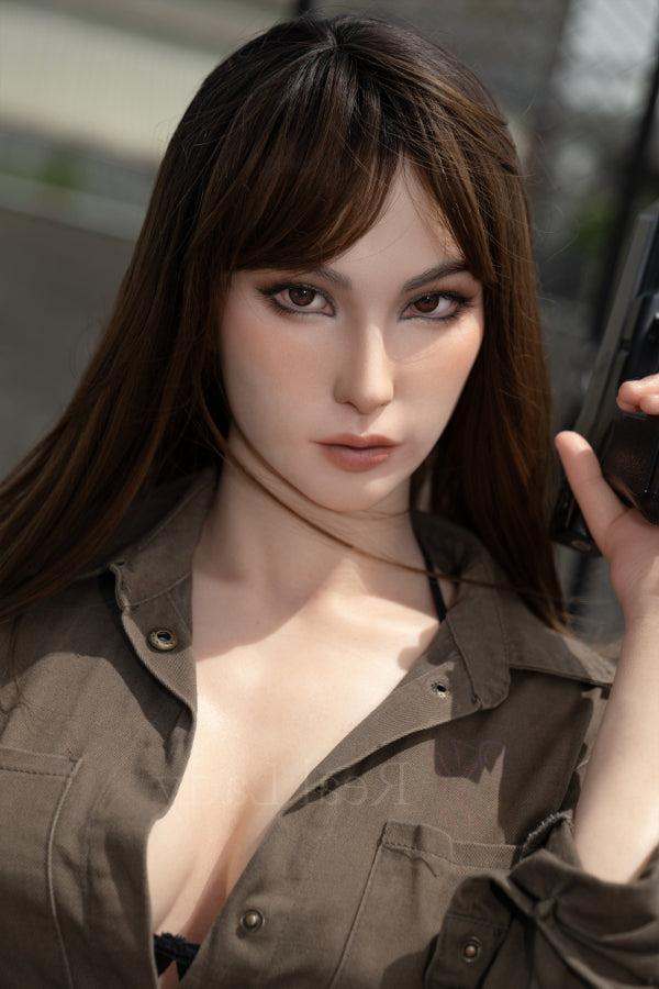 170cm 5ft7 D Cup High Quality Tall Realistic Silicone Sex Doll S23 Catlin - Torso Lady