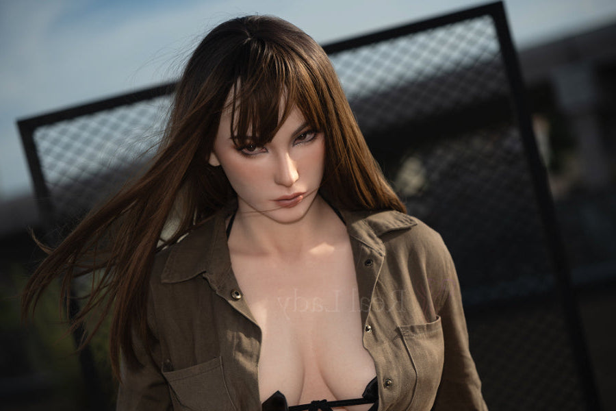 170cm 5ft7 D Cup High Quality Tall Realistic Silicone Sex Doll S23 Catlin - Torso Lady