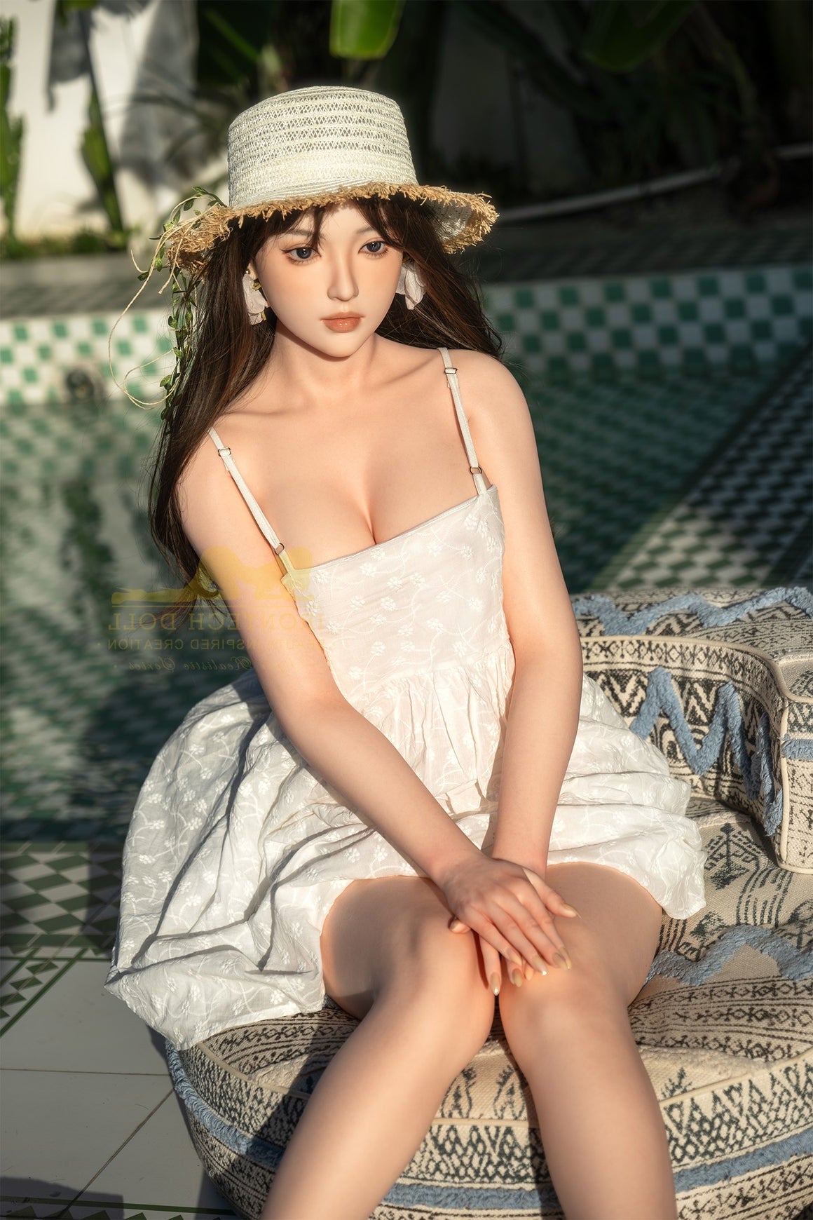 166cm/5ft5 D-cup Japanese Bubble Butt Silicone Sex Doll - G2 Irontech