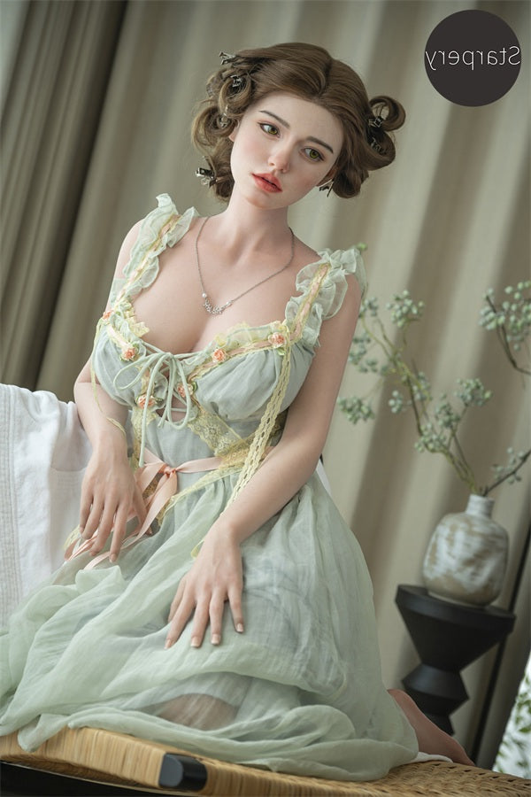 171cm/5ft7 D-cup Silicone Head Sex Doll #143 - Natalia Starpery