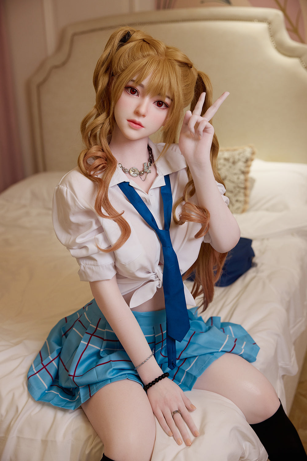 163cm/5ft4 C-cup Silicone Head Sex Doll #163 - Asuka Eva Starpery