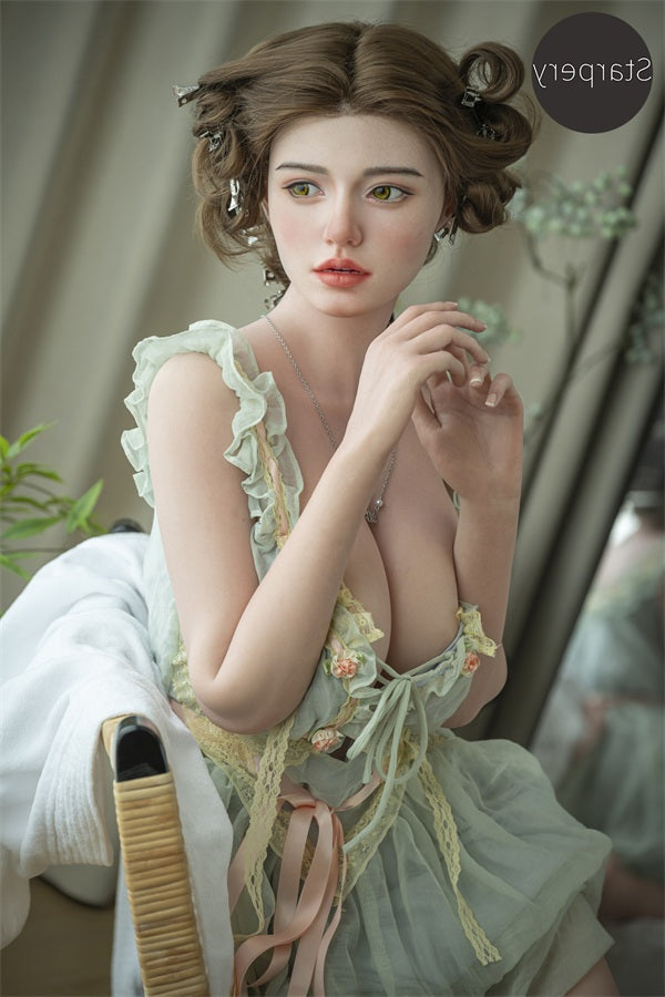171cm/5ft7 D-cup Silicone Head Sex Doll #143 - Natalia Starpery