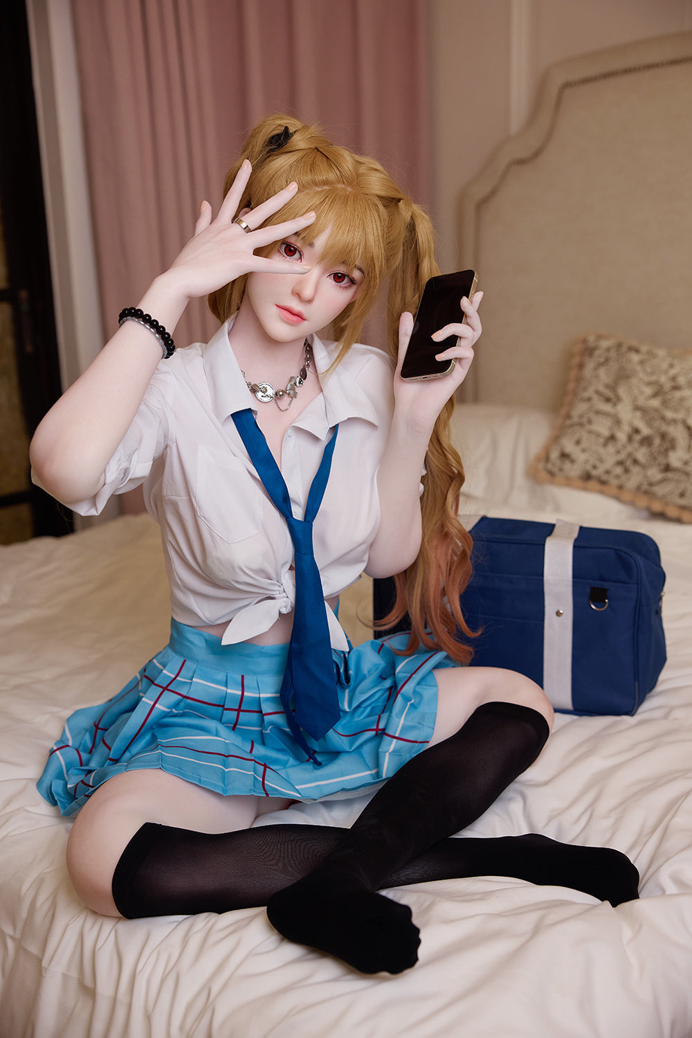 163cm/5ft4 C-cup Silicone Head Sex Doll #163 - Asuka Eva Starpery