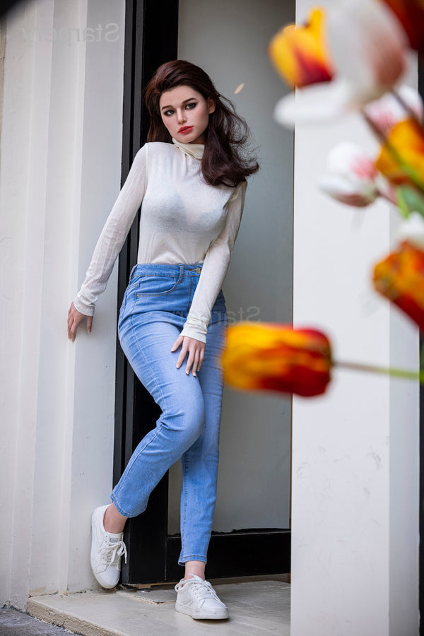 171cm/5ft7 D-cup Silicone Head Sex Doll #140 - Christina Starpery