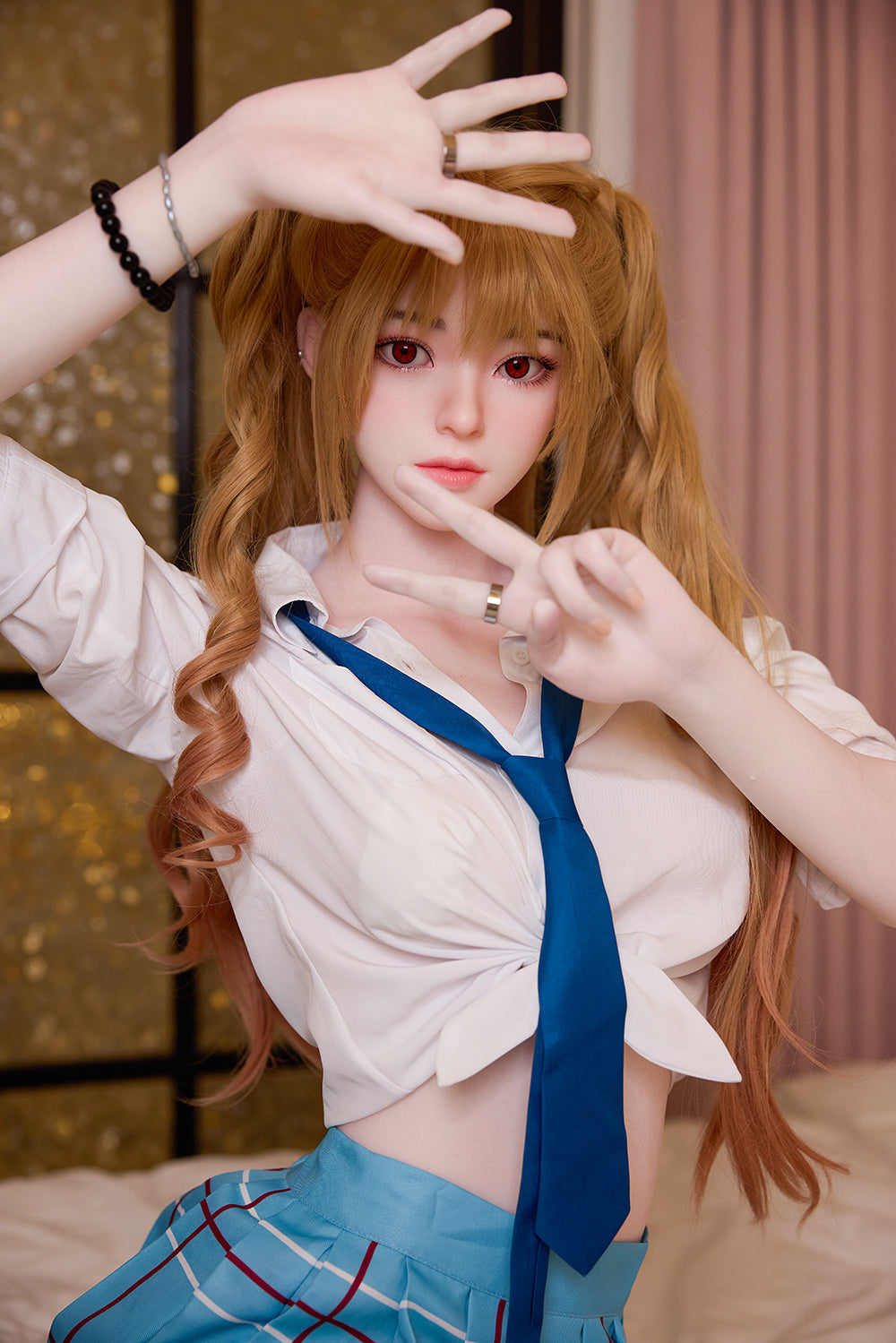 163cm/5ft4 C-cup Silicone Head Sex Doll #163 - Asuka Eva Starpery