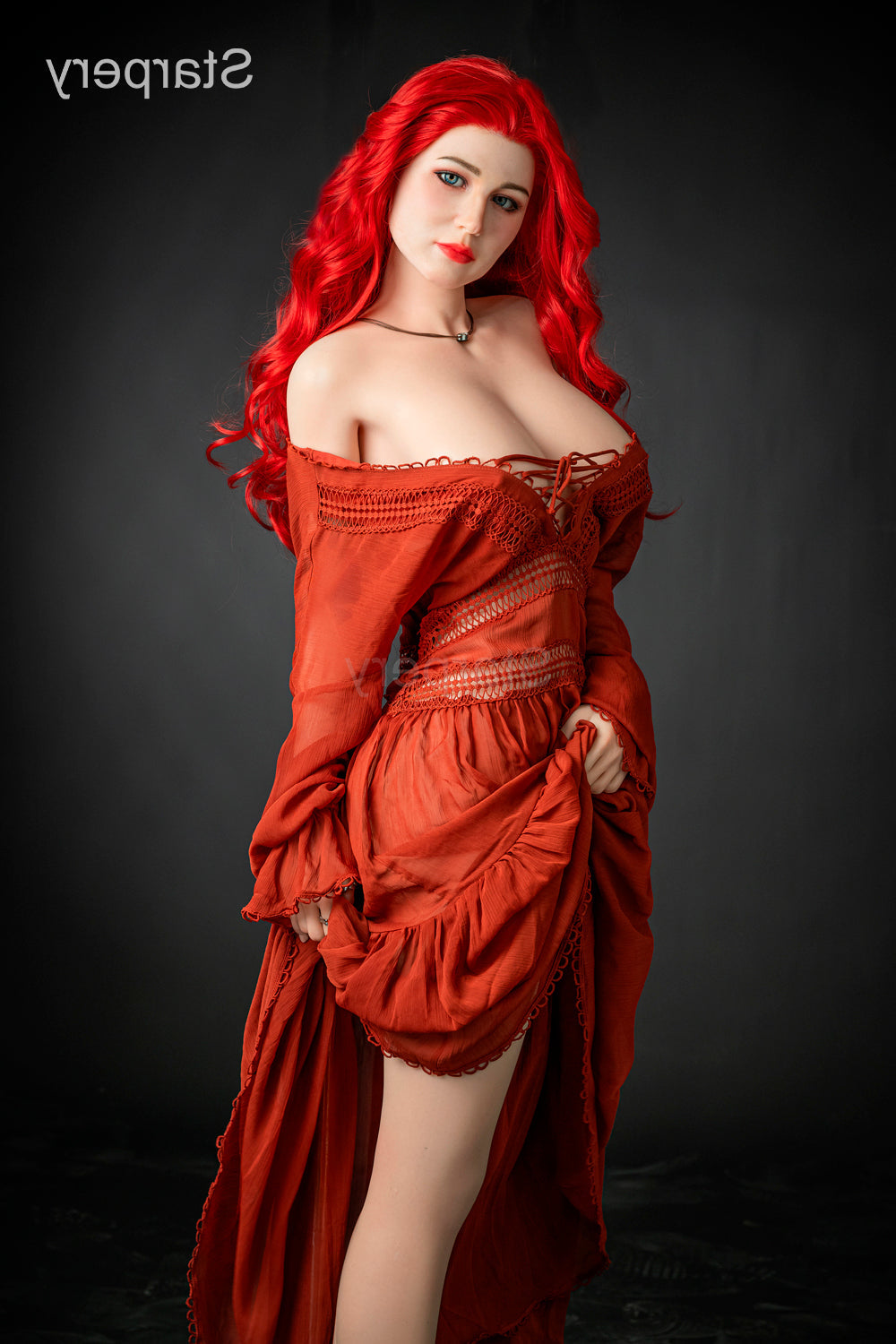 171cm/5ft7 D-cup Silicone Head Sex Doll #152 - Eva Starpery