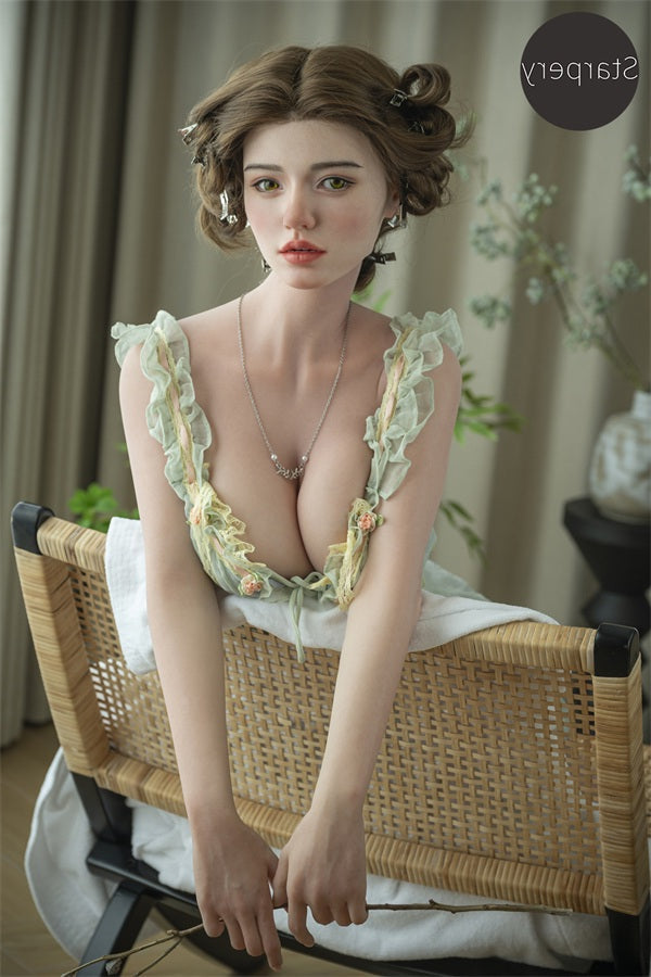 171cm/5ft7 D-cup Silicone Head Sex Doll #143 - Natalia Starpery