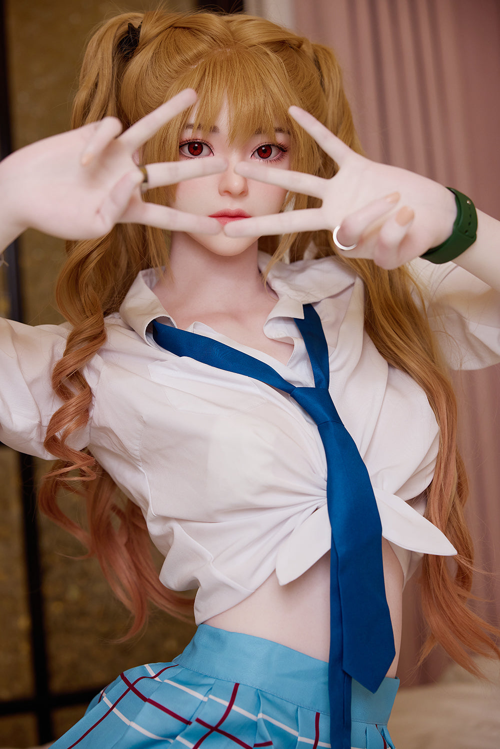 163cm/5ft4 C-cup Silicone Head Sex Doll #163 - Asuka Eva Starpery