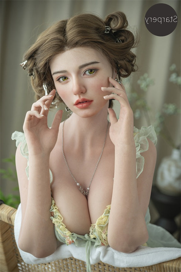171cm/5ft7 D-cup Silicone Head Sex Doll #143 - Natalia Starpery