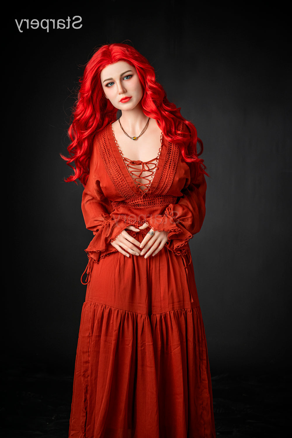 171cm/5ft7 D-cup Silicone Head Sex Doll #152 - Eva Starpery