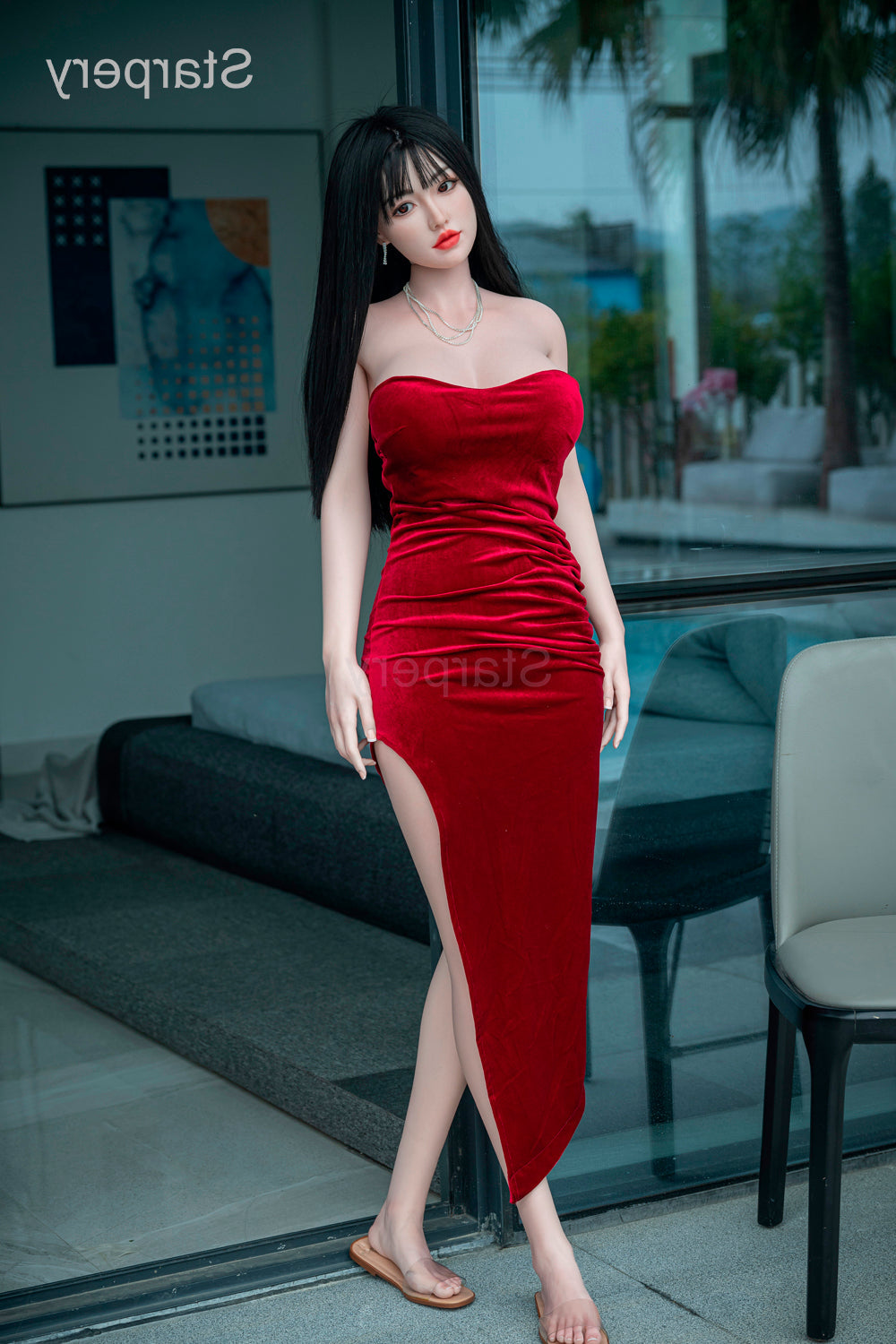 171cm/5ft7 D-cup Silicone Head Chinese Sex Doll #154 - Wushi Starpery