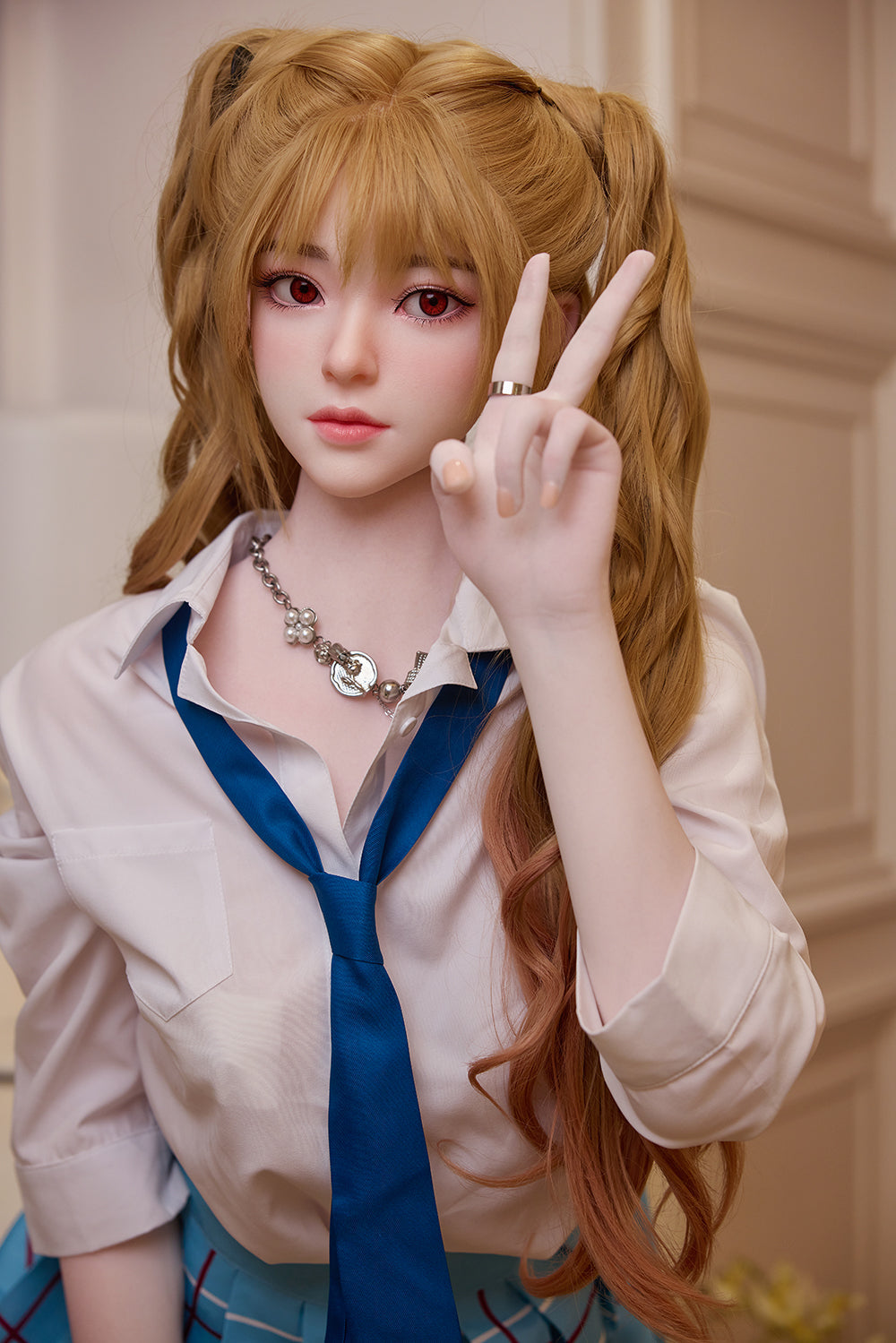 163cm/5ft4 C-cup Silicone Head Sex Doll #163 - Asuka Eva Starpery