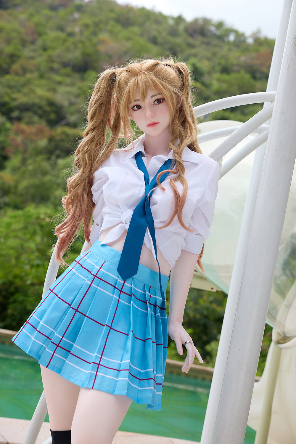 163cm/5ft4 C-cup Silicone Head Sex Doll #163 - Asuka Eva Starpery