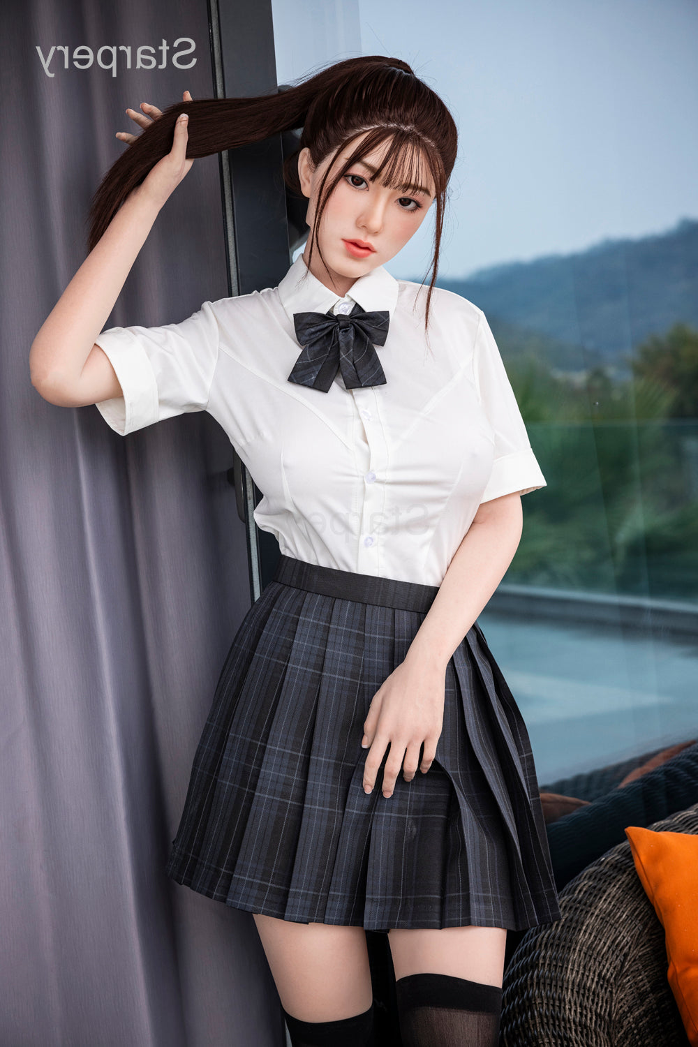 171cm/5ft7 D-cup Silicone Head Sex Doll #149 - Jin Starpery