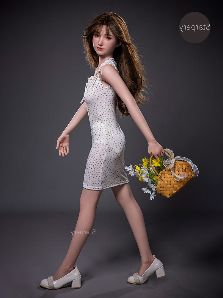 151cm/4ft11 B-cup Silicone Head Asian Sex Doll – Yufan Starpery