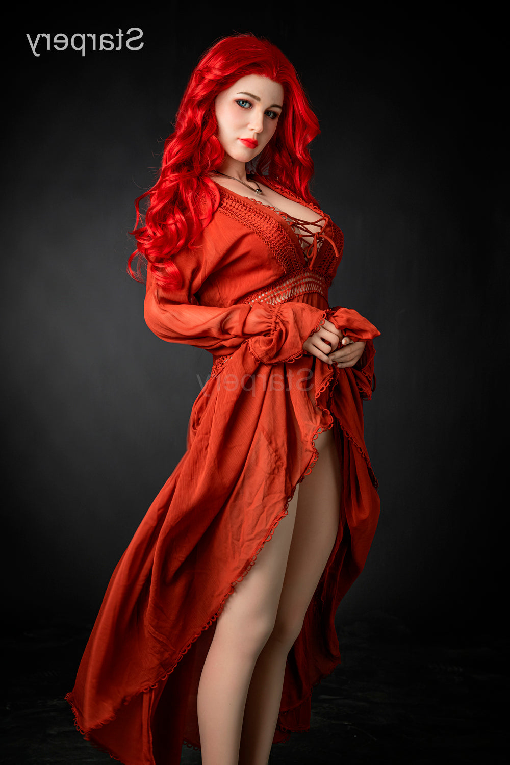 171cm/5ft7 D-cup Silicone Head Sex Doll #152 - Eva Starpery