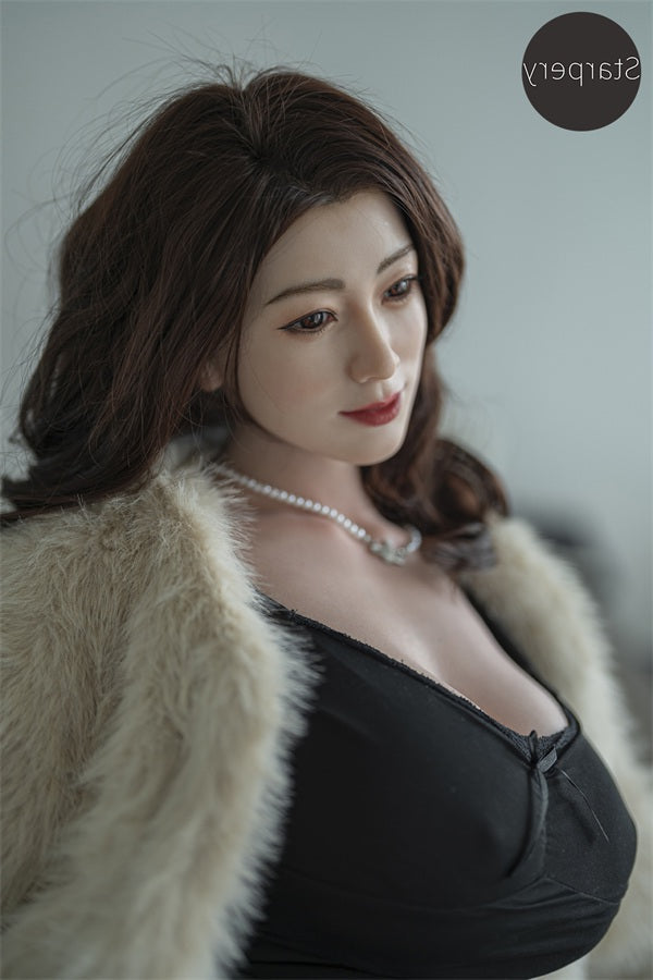 148cm/4ft9 J-cup ROS Silicone Head Lady Sex Doll – Hao Starpery