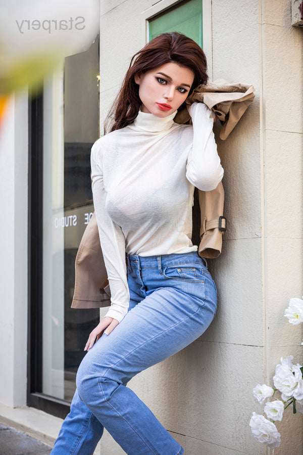 171cm/5ft7 D-cup Silicone Head Sex Doll #140 - Christina Starpery